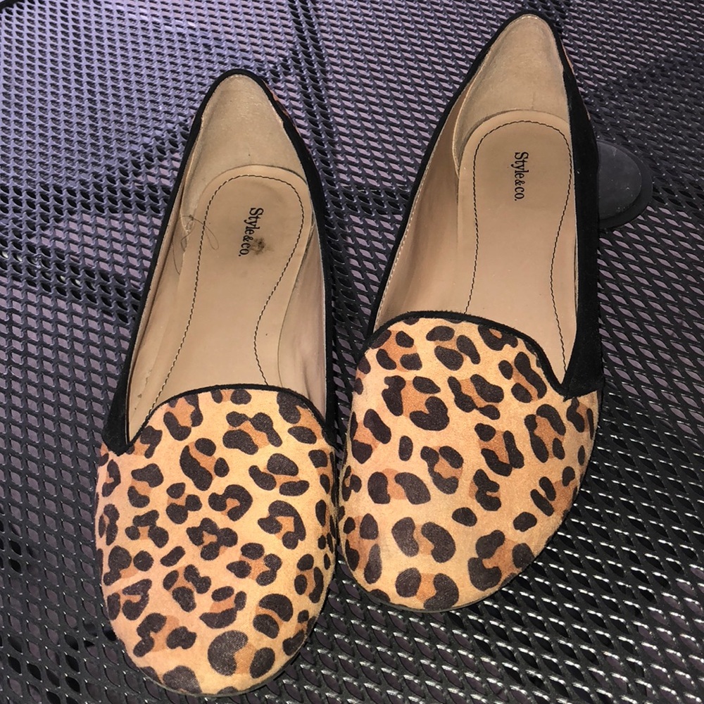 Style & Co Leopard shoes
